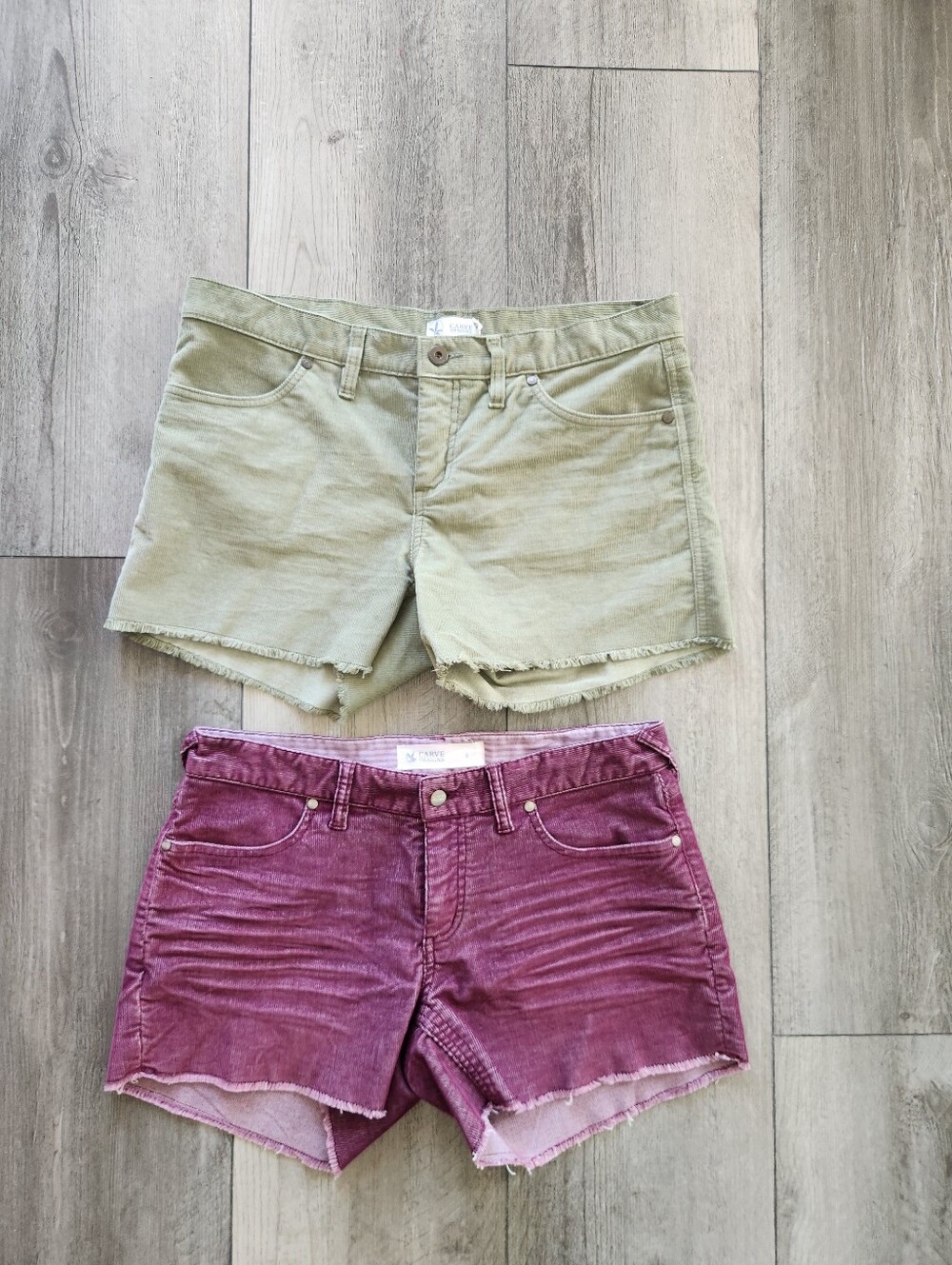 2 Pairs Of Carve Shorts